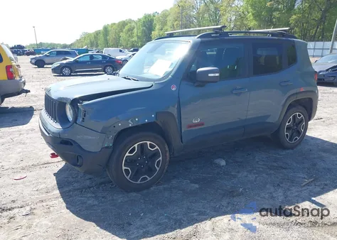 2016 Jeep Renegade Trailhawk из США, поврежденный, VIN ZACCJBCT0GPC64366